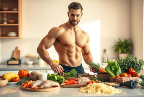 Muskelaufbau durch richtige Ernährung